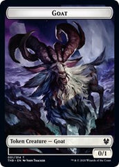 Goat // Satyr Double-Sided Token [Theros Beyond Death Tokens] | Good Games Modbury