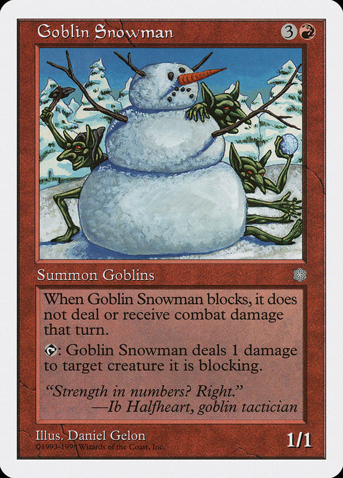 Goblin Snowman [Anthologies] | Good Games Modbury