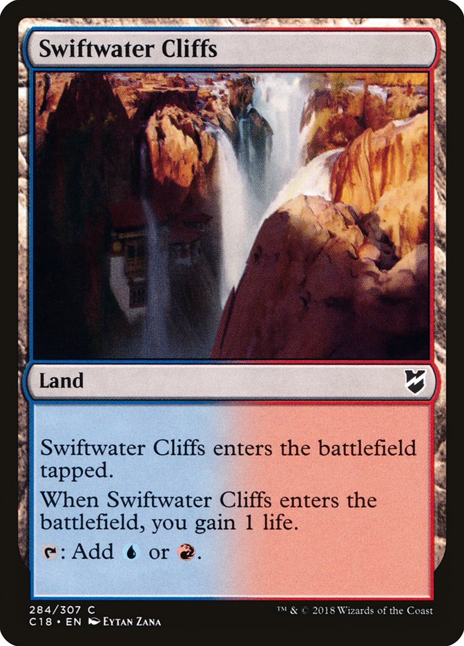 Swiftwater Cliffs [Commander 2018] | Good Games Modbury