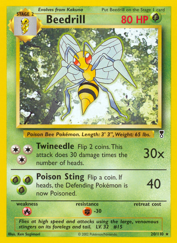 Beedrill (20/110) [Legendary Collection] | Good Games Modbury