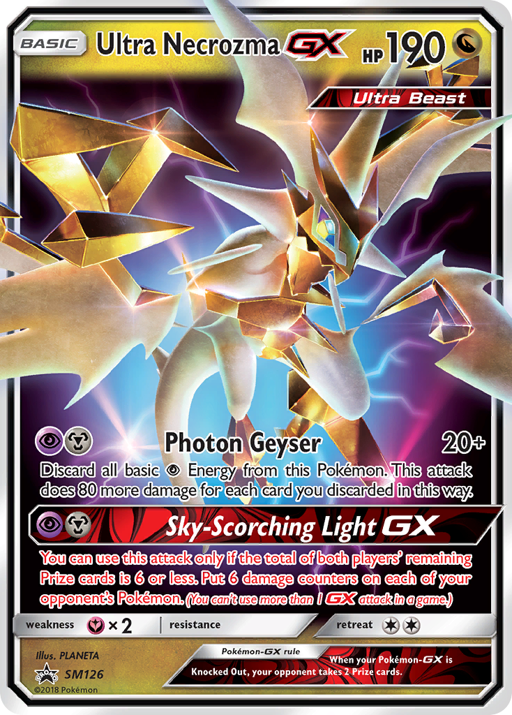 Ultra Necrozma GX (SM126) [Sun & Moon: Black Star Promos] | Good Games Modbury