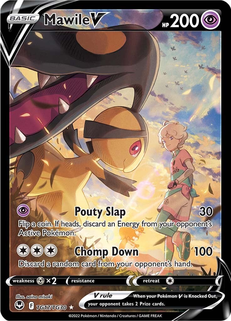 Mawile V (TG17/TG30) [Sword & Shield: Silver Tempest] | Good Games Modbury