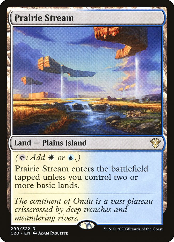 Prairie Stream [Commander 2020] | Good Games Modbury