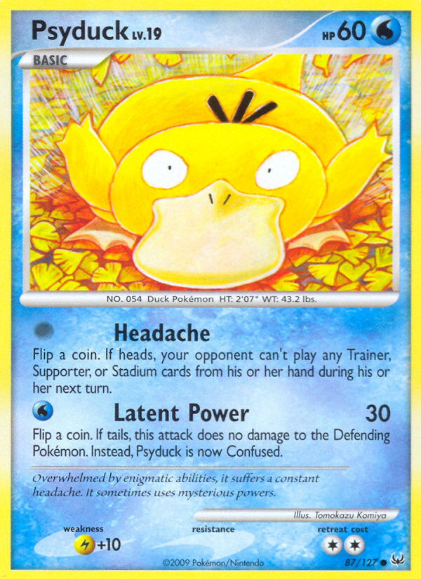 Psyduck (87/127) [Platinum: Base Set] | Good Games Modbury