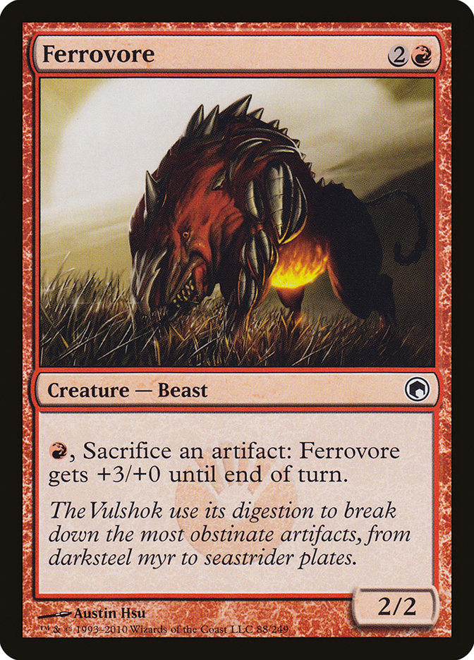 Ferrovore [Scars of Mirrodin] | Good Games Modbury