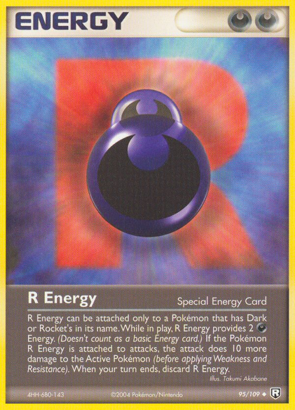 R Energy (95/109) [EX: Team Rocket Returns] | Good Games Modbury