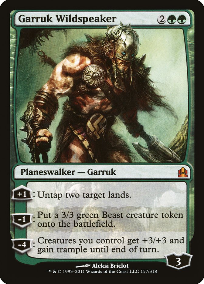 Garruk Wildspeaker [Commander 2011] | Good Games Modbury