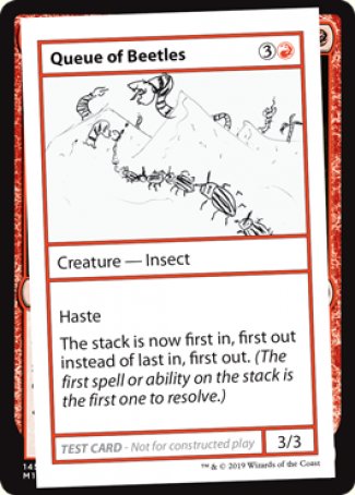 Queue of Beetles (2021 Edition) [Mystery Booster Playtest Cards] | Good Games Modbury