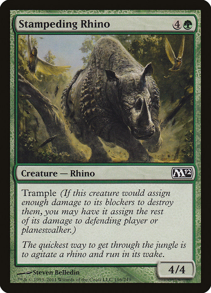 Stampeding Rhino [Magic 2012] | Good Games Modbury