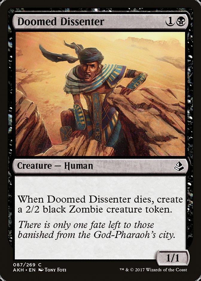 Doomed Dissenter [Amonkhet] | Good Games Modbury