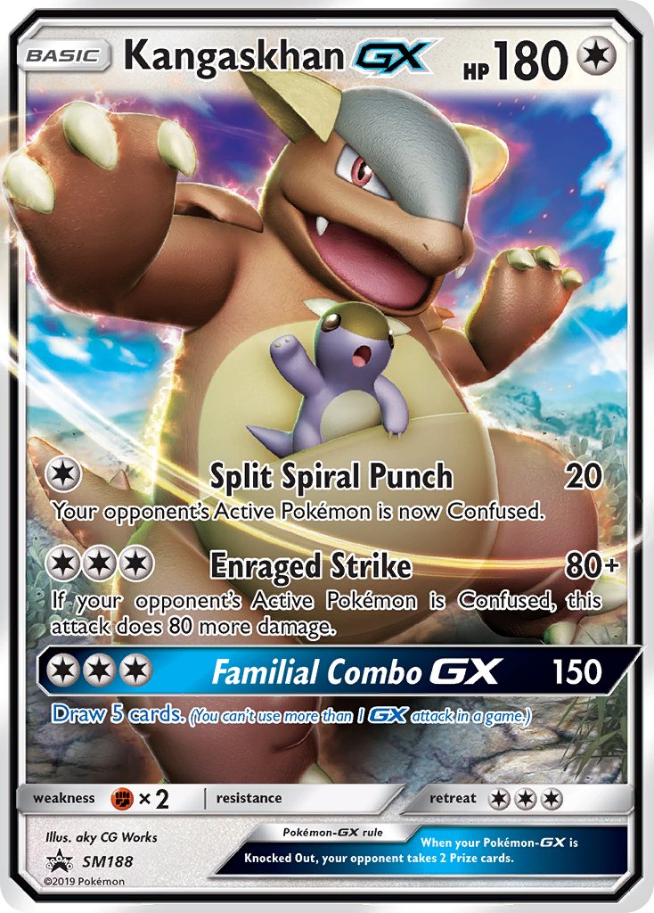 Kangaskhan GX (SM188) [Sun & Moon: Black Star Promos] | Good Games Modbury