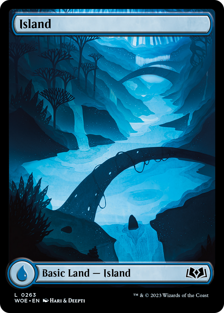 Island (263) (Full-Art) [Wilds of Eldraine] | Good Games Modbury