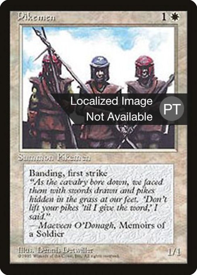 Pikemen [Fourth Edition (Foreign Black Border)] | Good Games Modbury