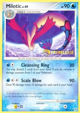 Milotic (70/147) (Prerelease Promo) [Nintendo: Black Star Promos] | Good Games Modbury