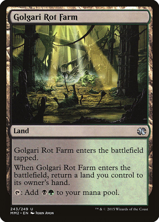 Golgari Rot Farm [Modern Masters 2015] | Good Games Modbury