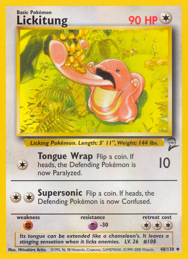 Lickitung (48/130) [Base Set 2] | Good Games Modbury