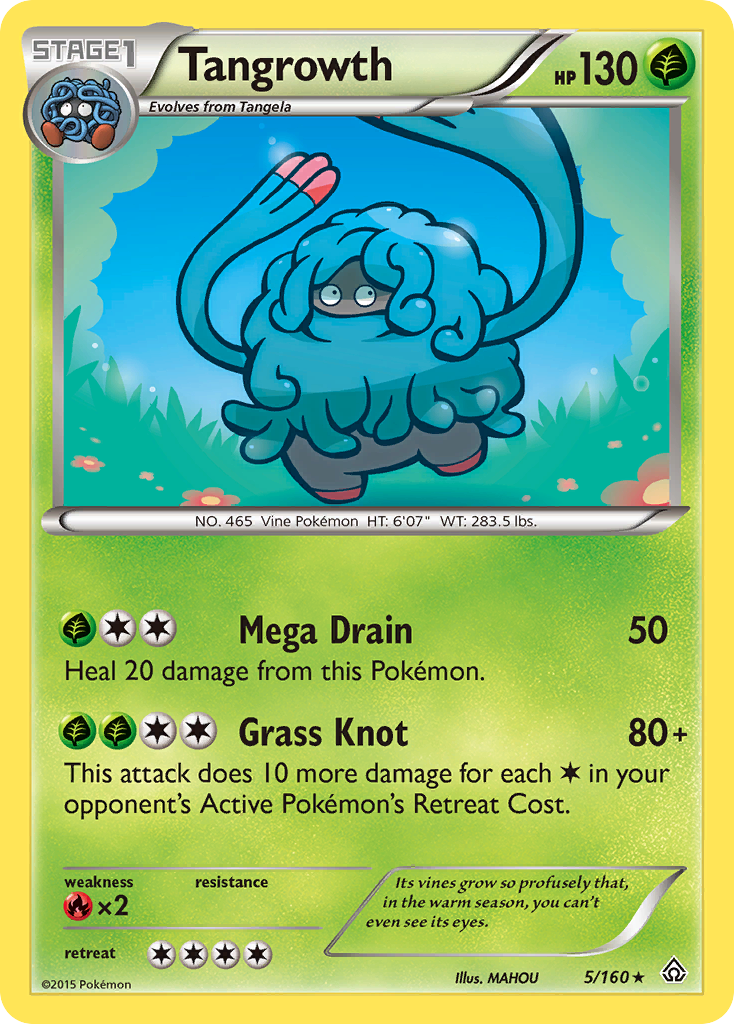 Tangrowth (5/160) [XY: Primal Clash] | Good Games Modbury