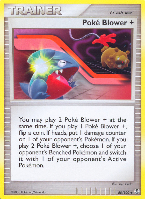 Poke Blower + (88/100) [Diamond & Pearl: Stormfront] | Good Games Modbury
