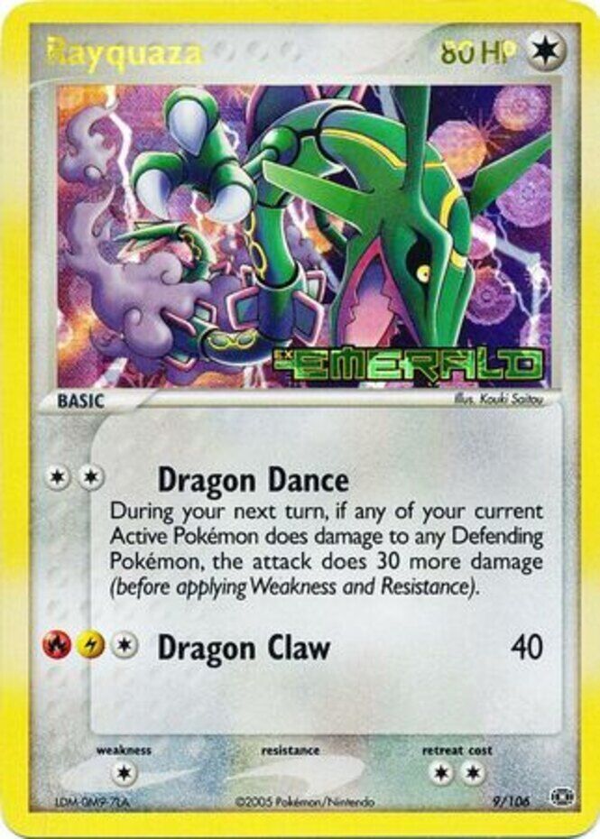 Rayquaza (9/106) (Stamped) [EX: Emerald] | Good Games Modbury