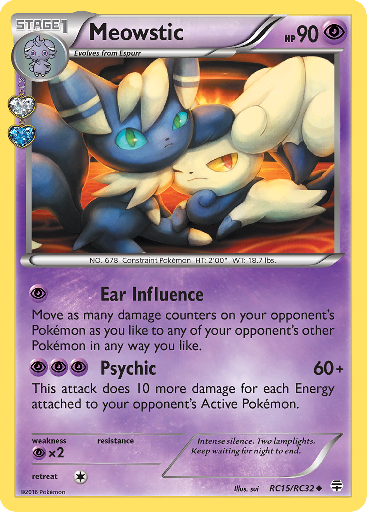 Meowstic (RC15/RC32) [XY: Generations] | Good Games Modbury