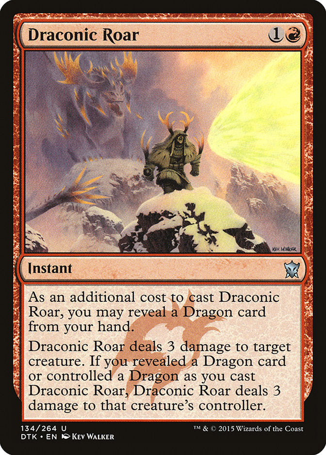 Draconic Roar [Dragons of Tarkir] | Good Games Modbury