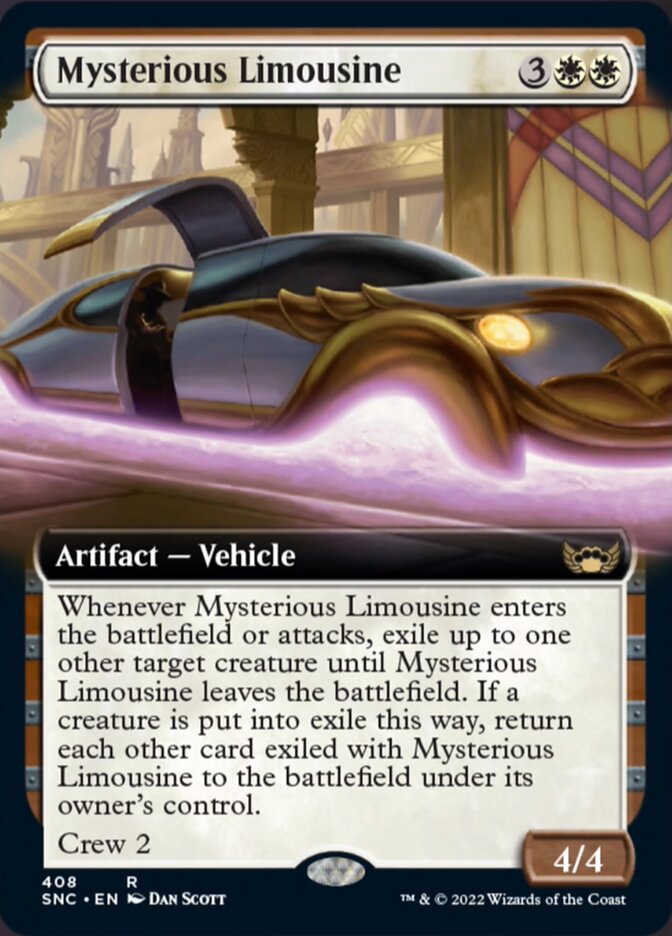 Mysterious Limousine (Extended Art) [Streets of New Capenna] | Good Games Modbury