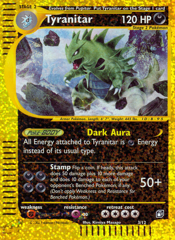 Tyranitar (3/12) [Box Topper] | Good Games Modbury