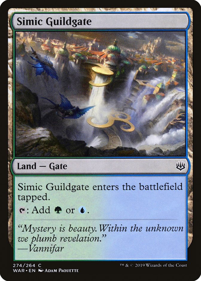 Simic Guildgate [War of the Spark] | Good Games Modbury