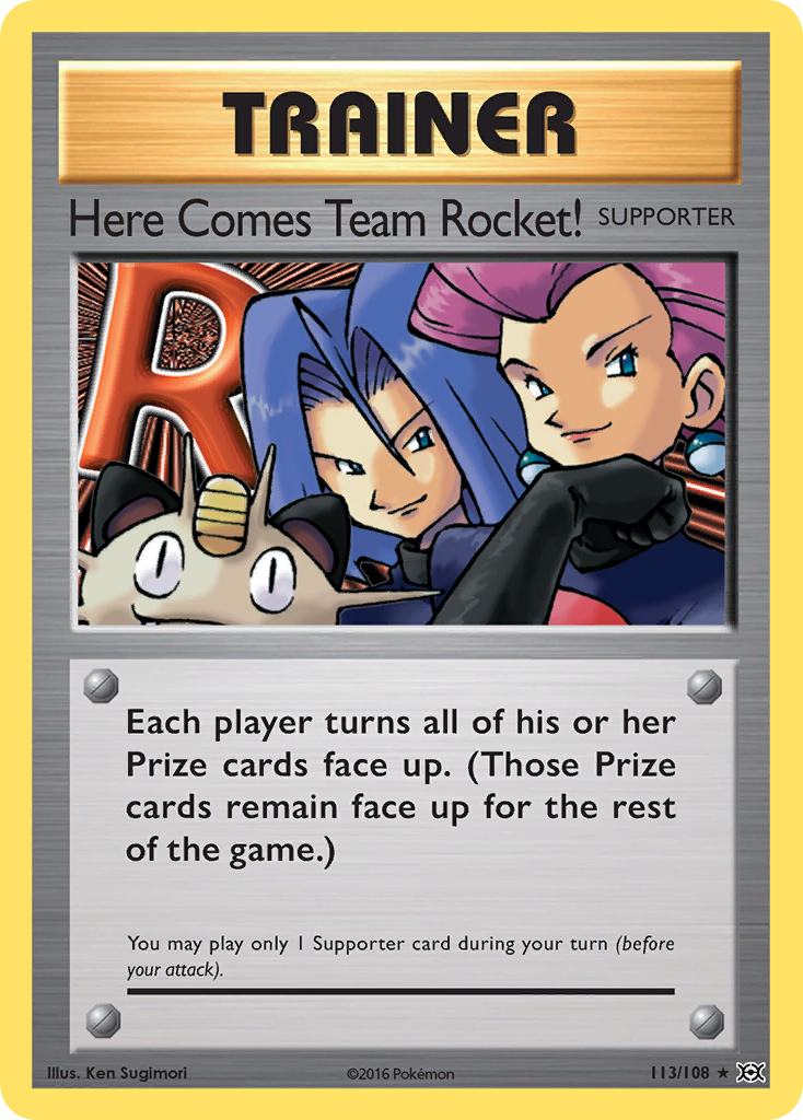 Here Comes Team Rocket! (113/108) [XY: Evolutions] | Good Games Modbury