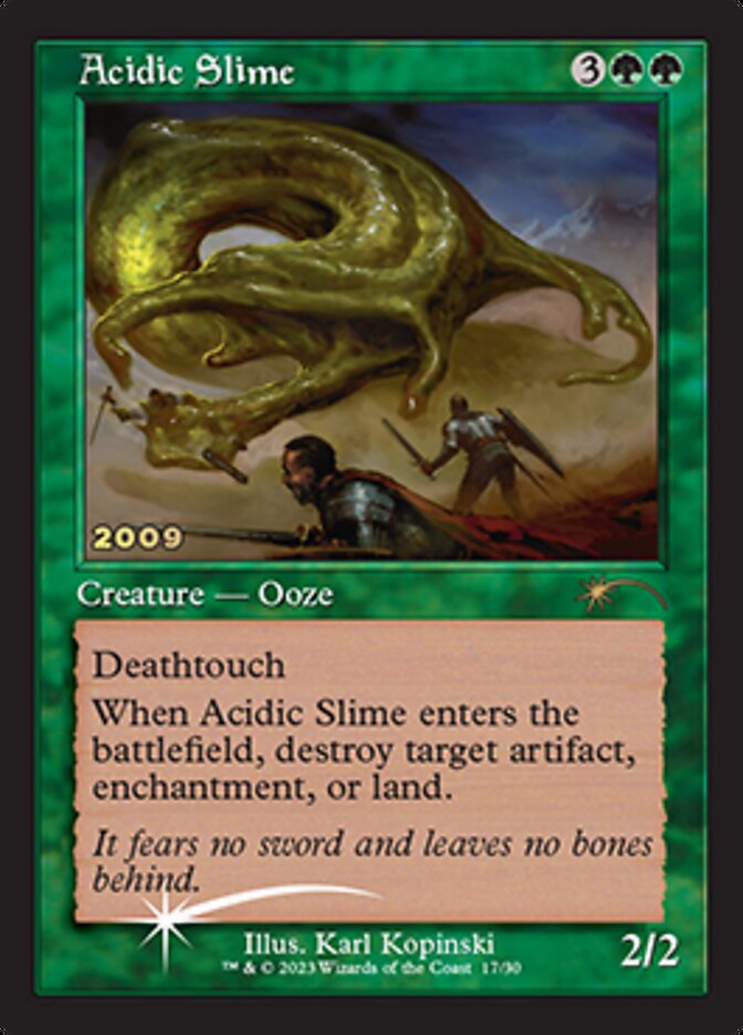 Acidic Slime [30th Anniversary Promos] | Good Games Modbury