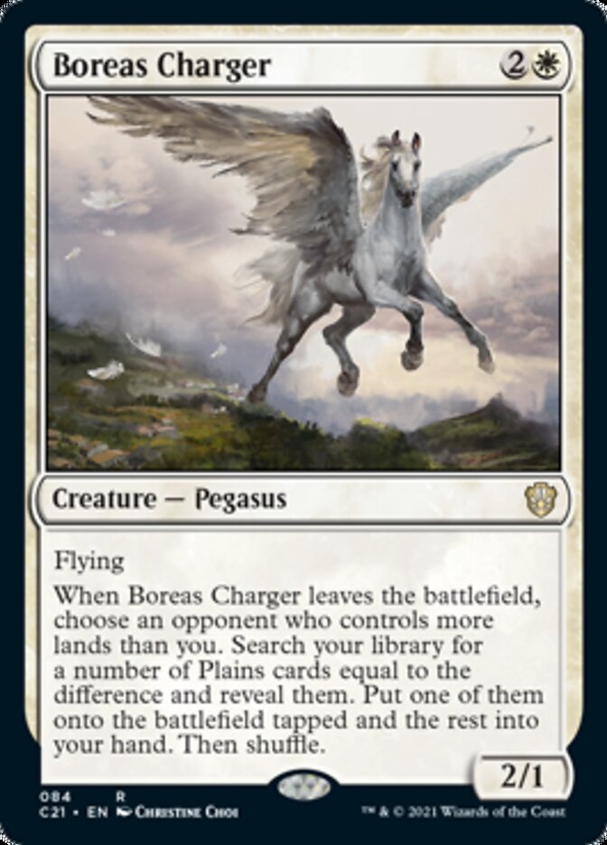 Boreas Charger [Commander 2021] | Good Games Modbury