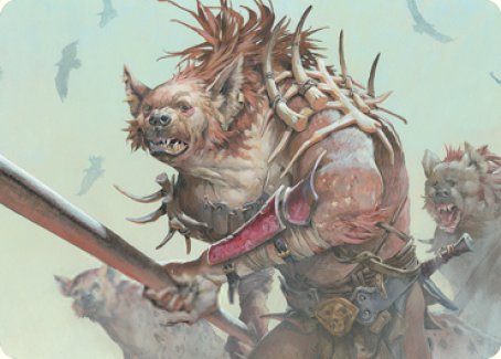 Gnoll Art Card [Dungeons & Dragons: Adventures in the Forgotten Realms Art Series] | Good Games Modbury