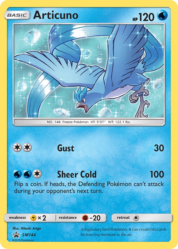 Articuno (SM144) [Sun & Moon: Black Star Promos] | Good Games Modbury