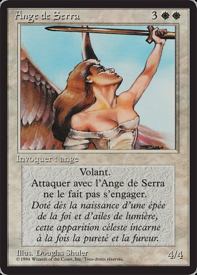 Serra Angel [Foreign Black Border] | Good Games Modbury