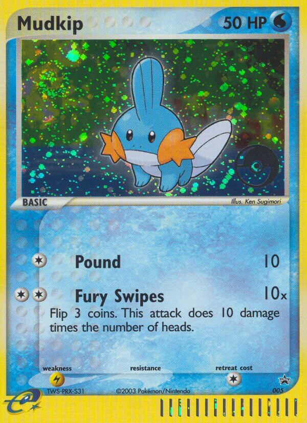 Mudkip (005) [Nintendo: Black Star Promos] | Good Games Modbury