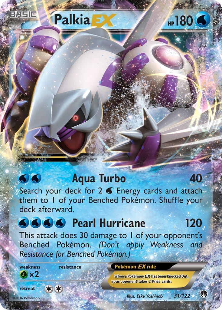 Palkia EX (31/122) [XY: BREAKpoint] | Good Games Modbury