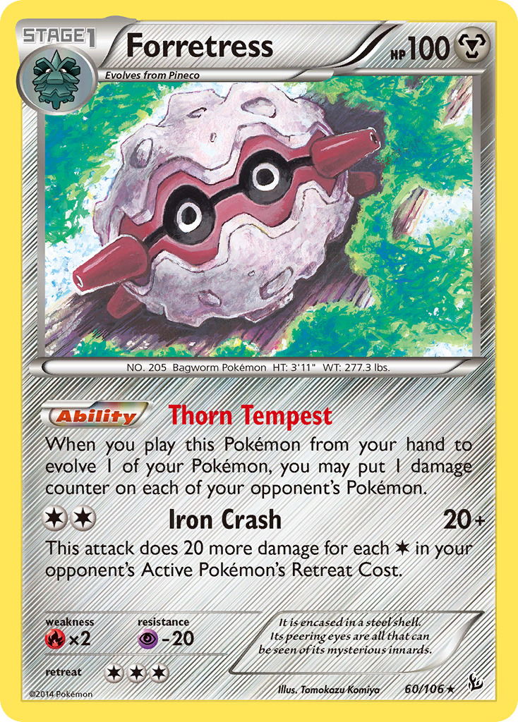 Forretress (60/106) [XY: Flashfire] | Good Games Modbury