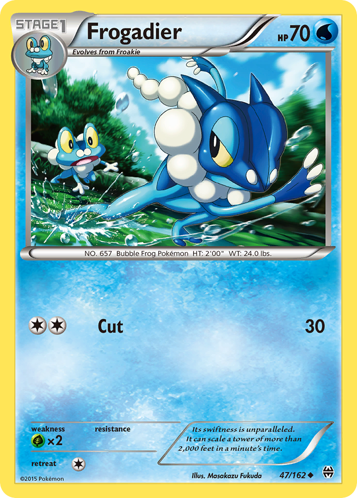 Frogadier (47/162) [XY: BREAKthrough] | Good Games Modbury