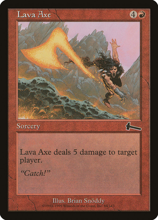 Lava Axe [Urza's Legacy] | Good Games Modbury