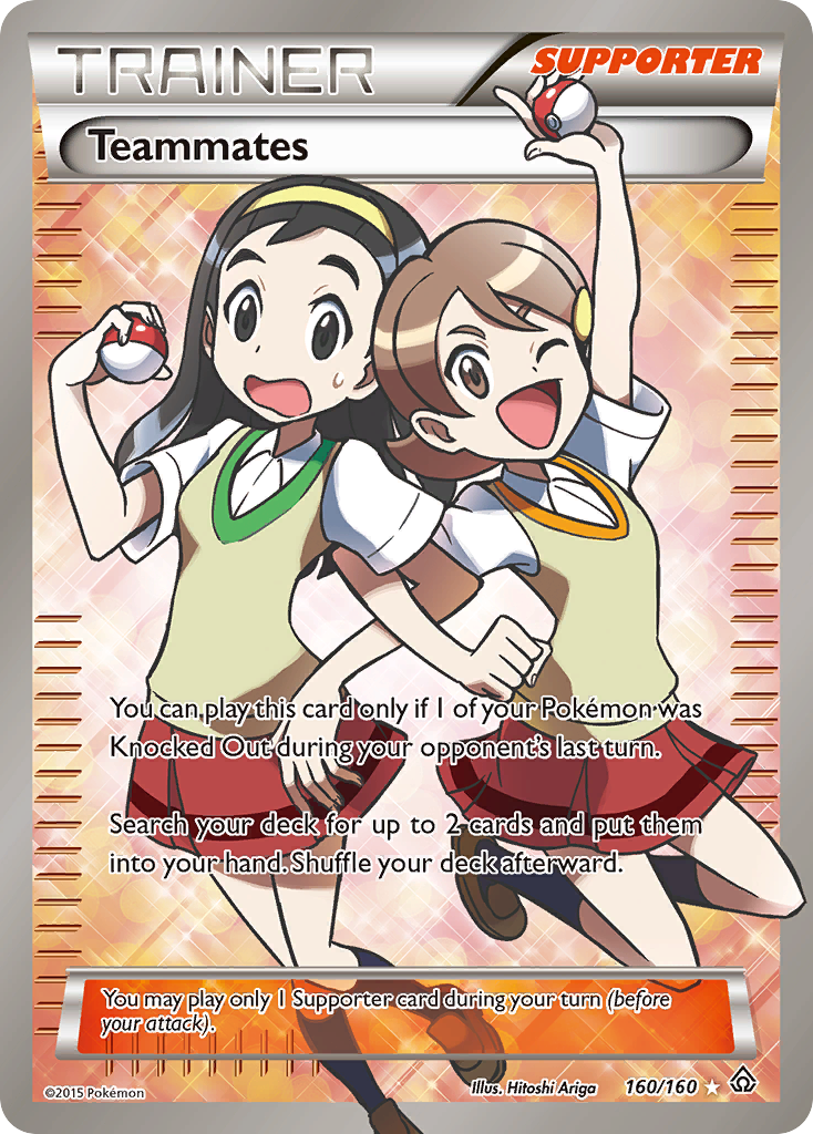 Teammates (160/160) [XY: Primal Clash] | Good Games Modbury