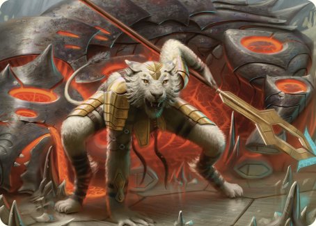 Sunspear Shikari Art Card [Commander Masters Art Series] | Good Games Modbury