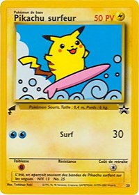 Pikachu (28) (Surfing) [Pikachu World Collection Promos] | Good Games Modbury