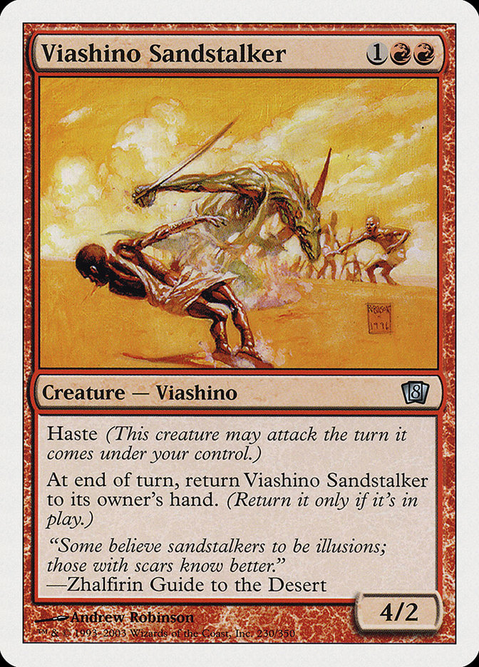 Viashino Sandstalker [Eighth Edition] | Good Games Modbury