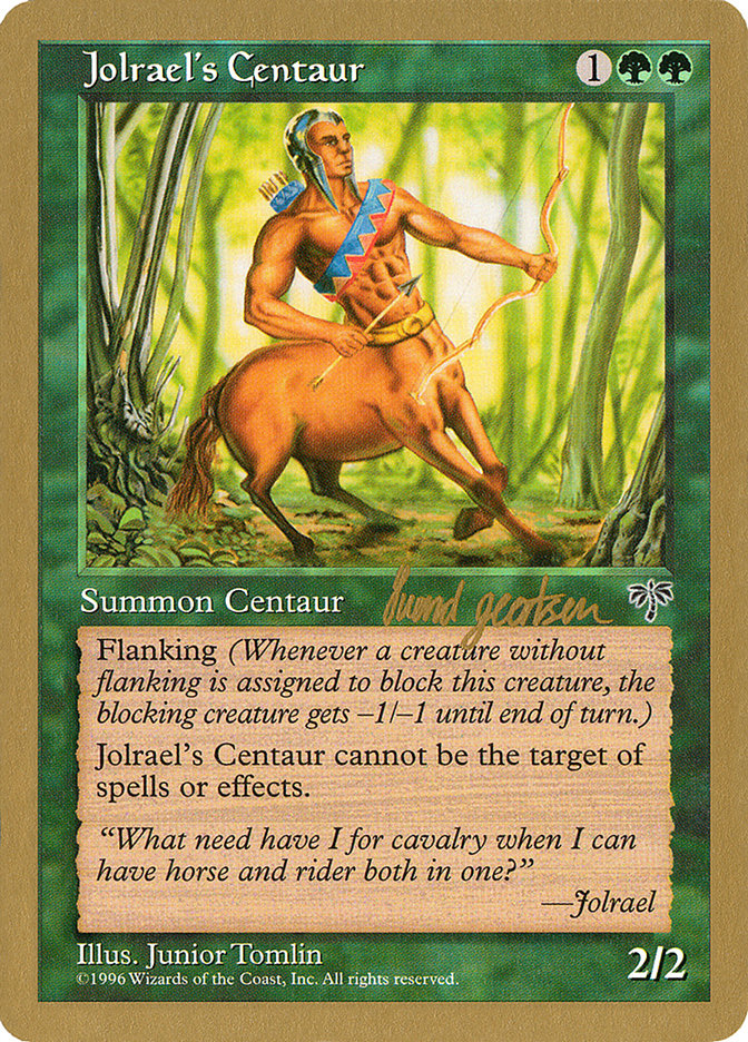 Jolrael's Centaur (Svend Geertsen) [World Championship Decks 1997] | Good Games Modbury