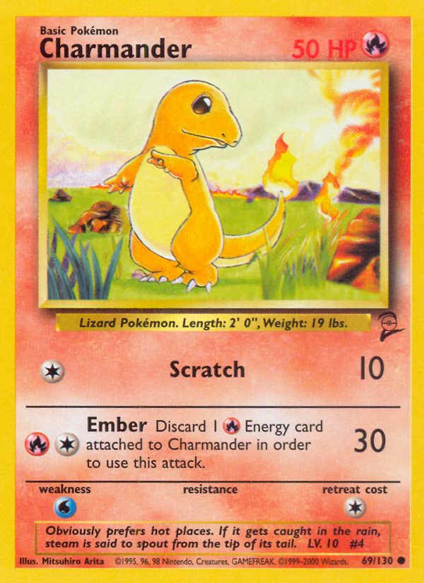 Charmander (69/130) [Base Set 2] | Good Games Modbury