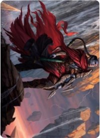 Anowon, the Ruin Thief Art Card [Zendikar Rising Art Series] | Good Games Modbury