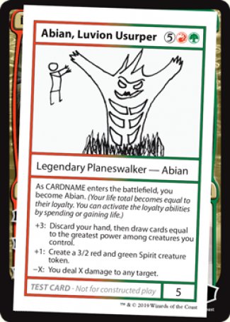 Abian, Luvion Usurper (2021 Edition) [Mystery Booster Playtest Cards] | Good Games Modbury