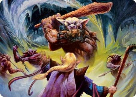 Den of the Bugbear (Dungeon Module) Art Card [Dungeons & Dragons: Adventures in the Forgotten Realms Art Series] | Good Games Modbury