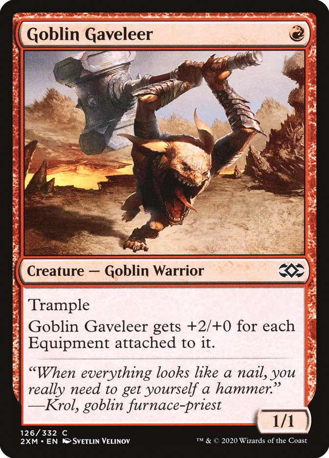 Goblin Gaveleer [Double Masters] | Good Games Modbury