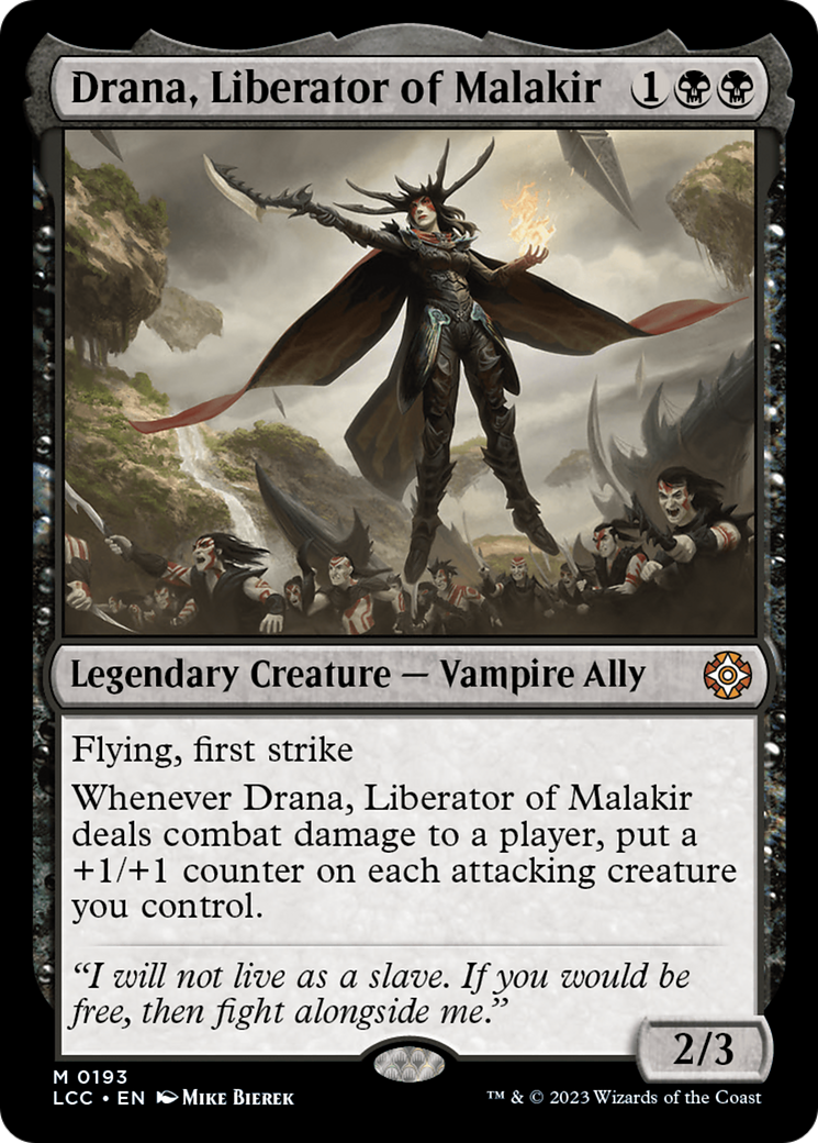 Drana, Liberator of Malakir [The Lost Caverns of Ixalan Commander] | Good Games Modbury